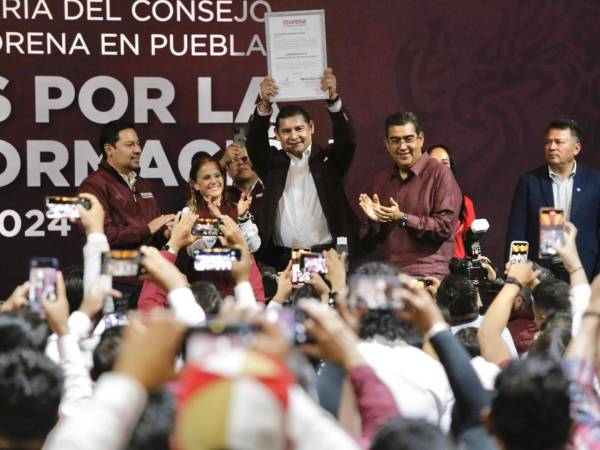 Ratifica Consejo Estatal de Morena a Alejandro Armenta como su candidato a la gubernatura