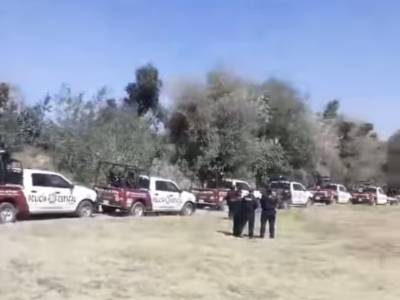 Realizan policías estatales acompañamiento a pobladores de Huejotzingo