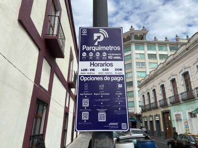 Impugna, nuevamente, CDH de Puebla aprobación de las tarifas del sistema de parquímetros