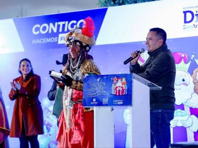 Mundo Tlatehui y Lupita Cuautle clausuran el programa “Contigo y con Los Reyes Magos hacemos futuro”