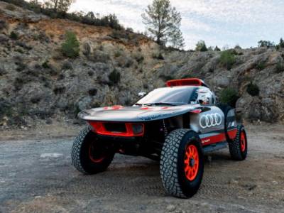 Audi mejora el innovador prototipo del RS Q e-tron para la competencia del Rally Dakar 2024