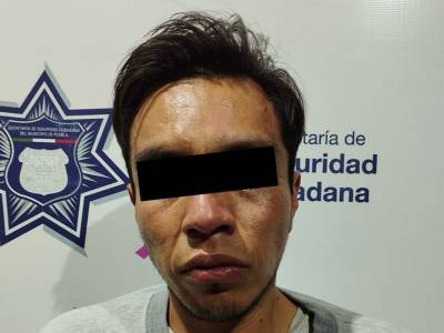 Dos sujetos involucrados en el robo a una camioneta de valores son detenidos por SSC Puebla