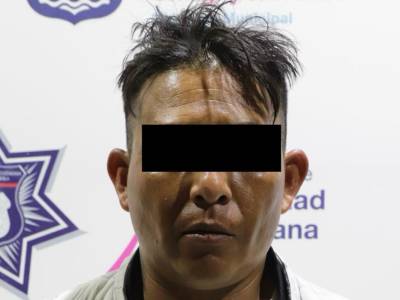 SSC de Puebla detiene a dos sujetos por robo a gasolinera
