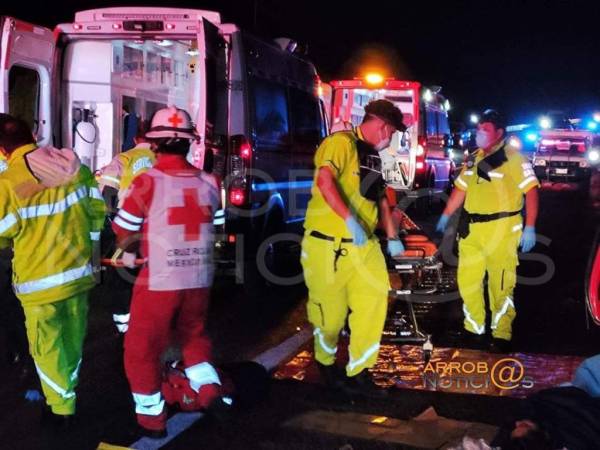 Veinte lesionados en accidente en la Cuacnopalan-Oaxaca