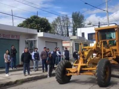 Inician rehabilitación de la Calle Morelos en Cuautlancingo