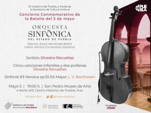Con concierto conmemorativo al 5 de Mayo, Orquesta Sinfónica celebrará 21 aniversario