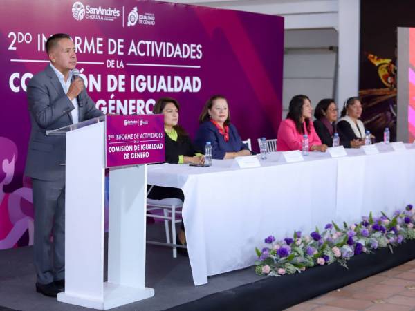 Rinde 2º Informe de Actividades Yvón Gutiérrez Vázquez presidenta de la Comisión de Igualdad de Género