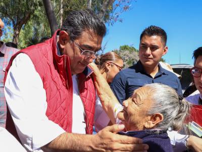 Realiza Gobierno de Sergio Salomón inversiones históricas en todos los municipios de Puebla