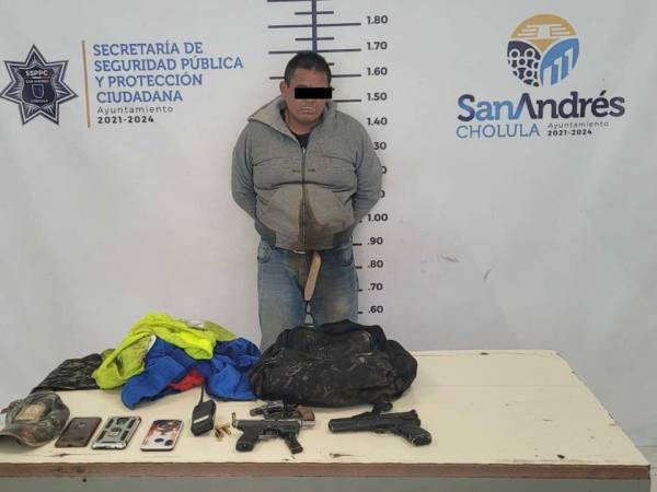 Detiene Policía de San Andres a presunto responsable de robo