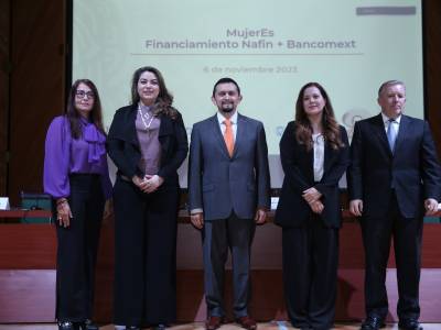 Presentan Nafin y Bancomext programa de apoyo a mujeres empresarias