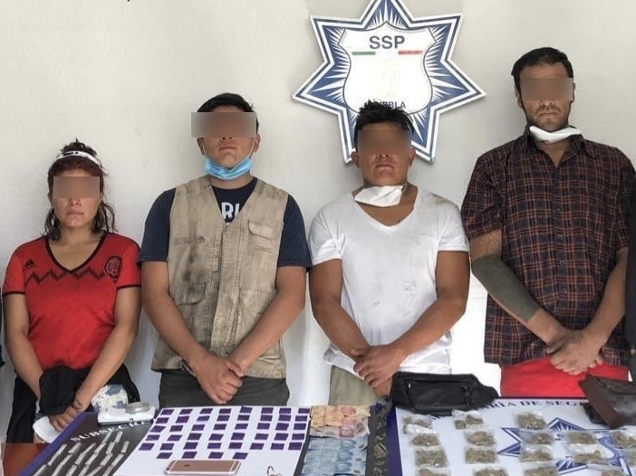 Captura Policía Estatal a cuatro presuntos narcovendedores de “La Reina del Sur”