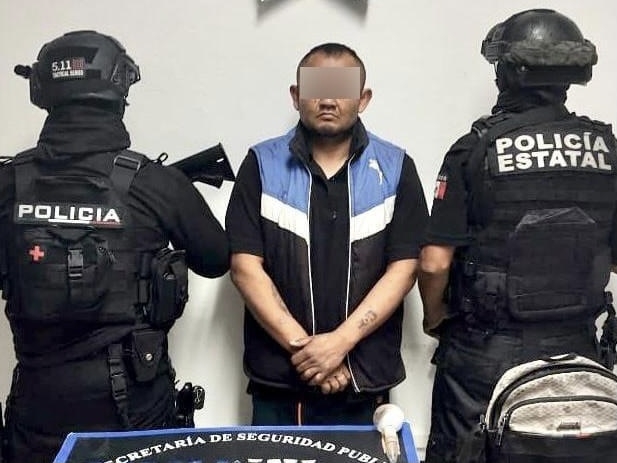 “El Porki” presunto narcomenudista, detenido por SSP