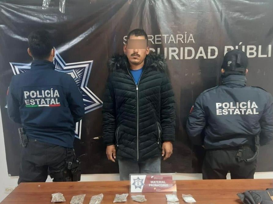 Policía Estatal detiene a presunto líder del grupo narcomenudista “Los Tijuanos”