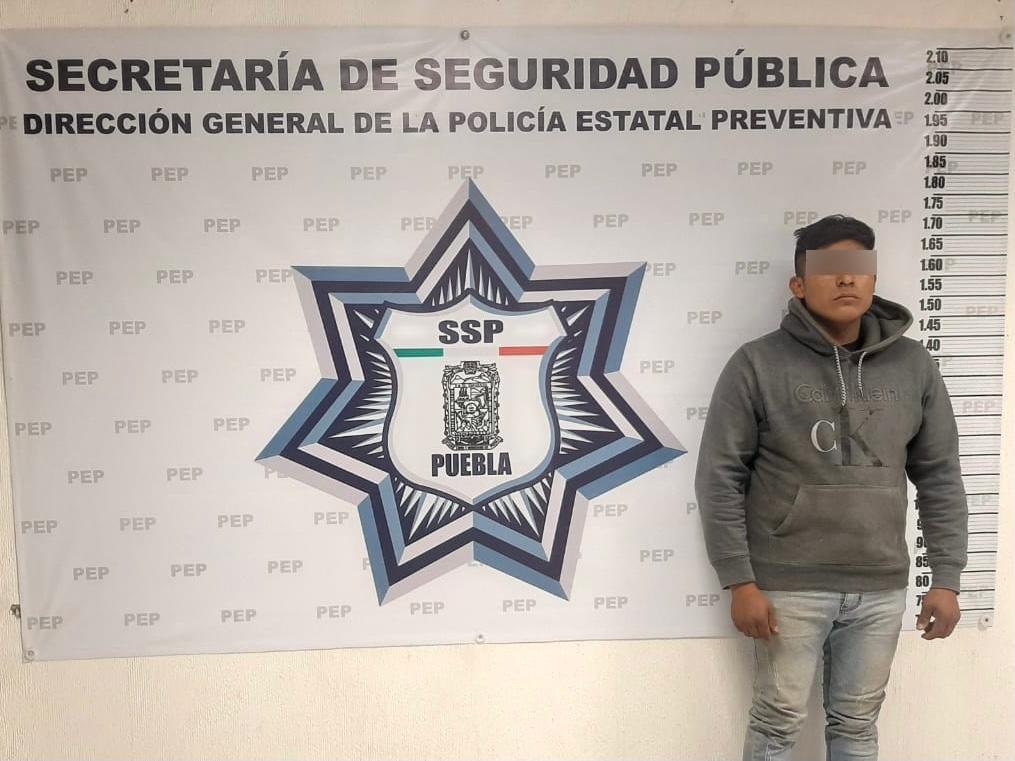 Captura Policía Estatal a presunto líder criminal de Tlachichuca