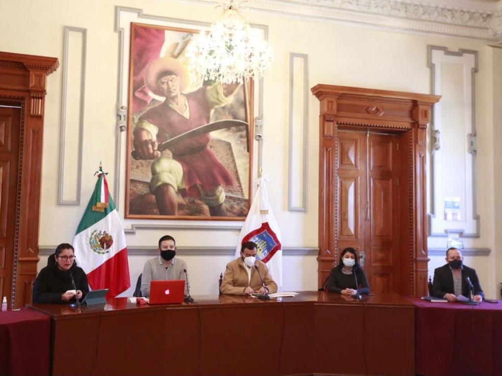 Ayuntamiento de Puebla fortalece protocolos para frenar contagios por COVID-19