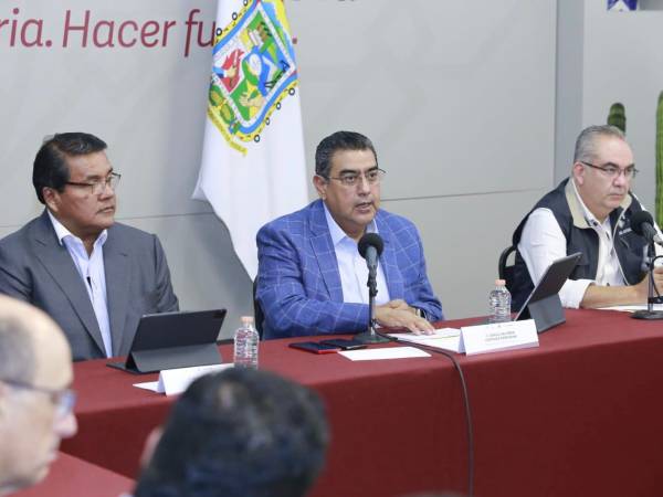 Ante actividad del Popocatépetl, Puebla está unida y fuerte: Sergio Salomón