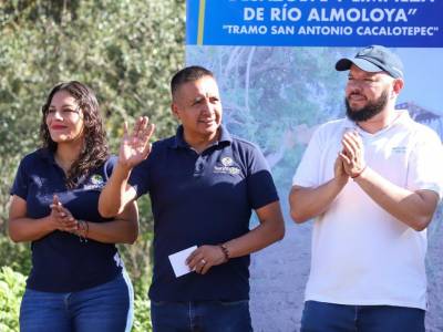 Arranca Mundo Tlatehui jornada de desazolve y limpieza del Río Almoloya