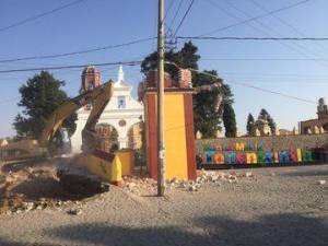 Eligen reparación del daño provocado por Leoncio Paisano en Tonantzintla