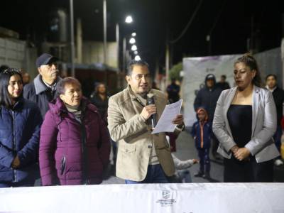 Gobierno de Uruviel González Vieyra combate rezago con obras públicas en Chalchicomula de Sesma