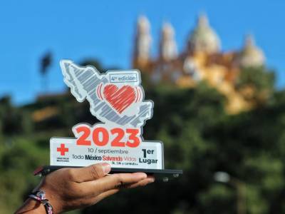 Gran éxito de la cuarta edición de la carrera “Todo México Salvando Vidas” de Cruz Roja Mexicana Puebla