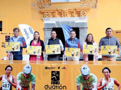 Presenta Mundo Tlatehui Duatlón San Andrés Cholula 2023