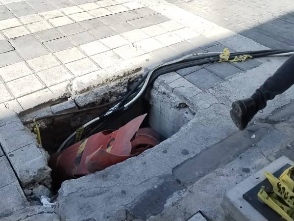 Calles del Centro que fueron rehabilitadas, algunas ya con baches