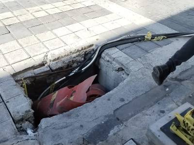 Calles del Centro que fueron rehabilitadas, algunas ya con baches