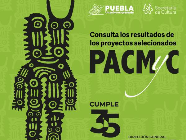 Publica gobierno de Puebla resultados de convocatoria PACMyC 2024