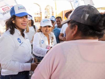 Lupita Cuautle continúa recorriendo San Andrés Cholula entendiendo las inquietudes de sus pobladores