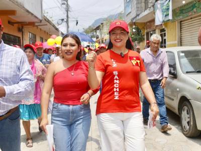 Liz Sánchez promueve la participación femenina en Jopala