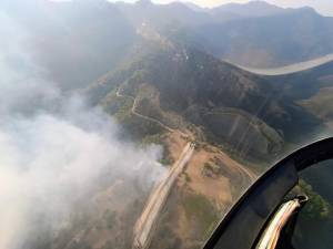 Salomón resalta esfuerzos para combatir incendios