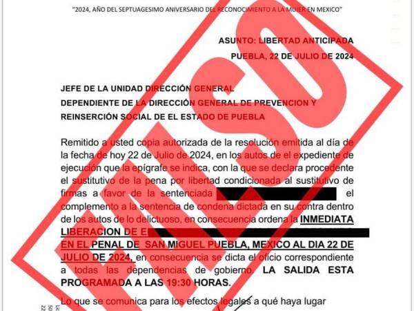 Alertan fraude a familiares de presos 