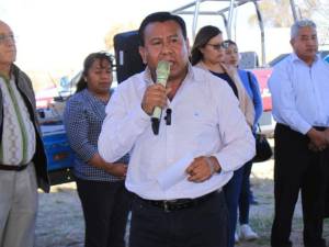 Gobierno de Coronango entrega terreno para ampliación del panteón de San Francisco Ocotlán.