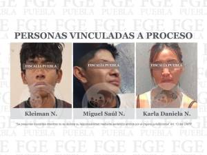 FGE obtuvo la vinculación a proceso de 3 personas por robo agravado