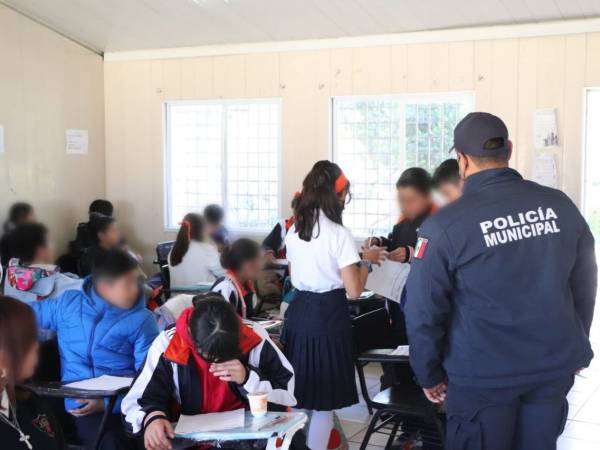 Policía de San Pedro Cholula activa Programa “Buzón Rojo” para promover escuelas seguras