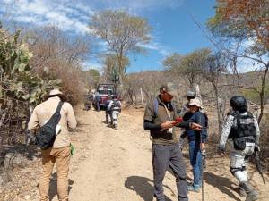 En labor coordinada, ubica Comisión de Búsqueda de Personas restos humanos en Xicotepec