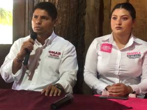 Omar Muñoz, confía en elecciones libres para Cuautlancingo