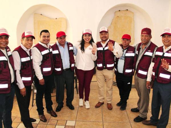 Ocho presidentes auxiliares de San Pedro Cholula, en el equipo ganador de Tonantzin Fernández