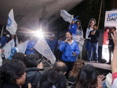 Estamos a ocho días del triunfo: Lupita Cuautle