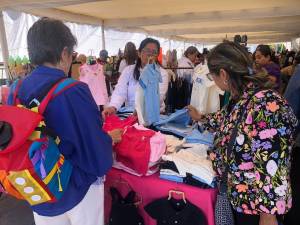 Paola Angon respalda Expo Mujeres en Acción