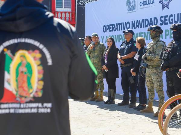 Gobierno de Cholula pone en marcha el Operativo Navidad Segura 2024 y Acompañamiento a Peregrinos