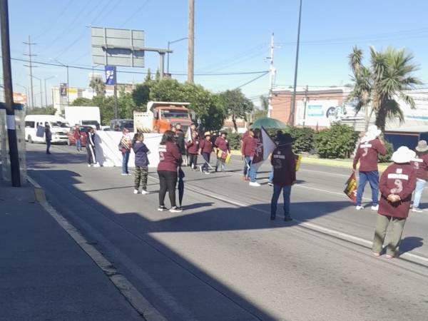 Desquicia UPVA 28 de Octubre la ciudad con marchas y volanteo 