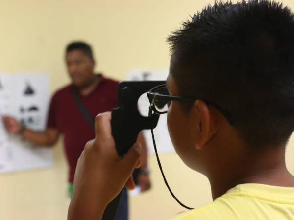 Realiza Voluntariado del Congreso Jornada de Salud Visual en Coxcatlán