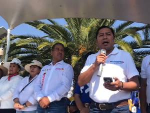 Alista Filomeno Sarmiento cierre de campaña