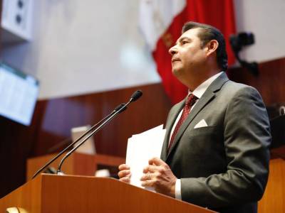 Senado de la República concede licencia a Alejandro Armenta