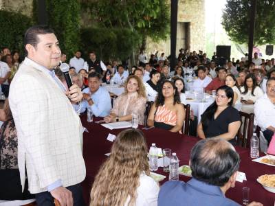 Armenta anuncia gira de agradecimiento para fortalecer los valores de la Cuarta Transformación en Puebla