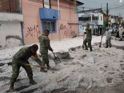 Fueron 54 viviendas afectas en Colonia Francisco I Madero tras lluvia del viernes