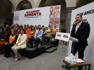 Gobierno de Armenta trabajará para erradicar la violencia contra las niñas y las mujeres