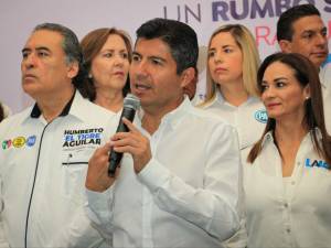 Vamos a construir un rumbo seguro para las y los poblanos: Lalo Rivera