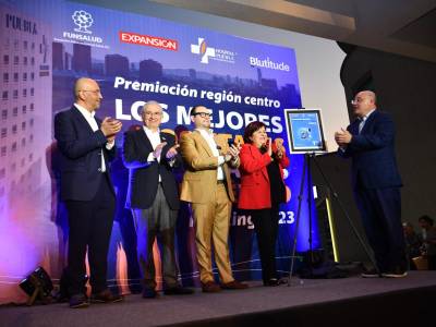 Hospital Puebla es Reconocido como el Mejor Hospital Privado en la Región entro por Tercer Año Consecutivo